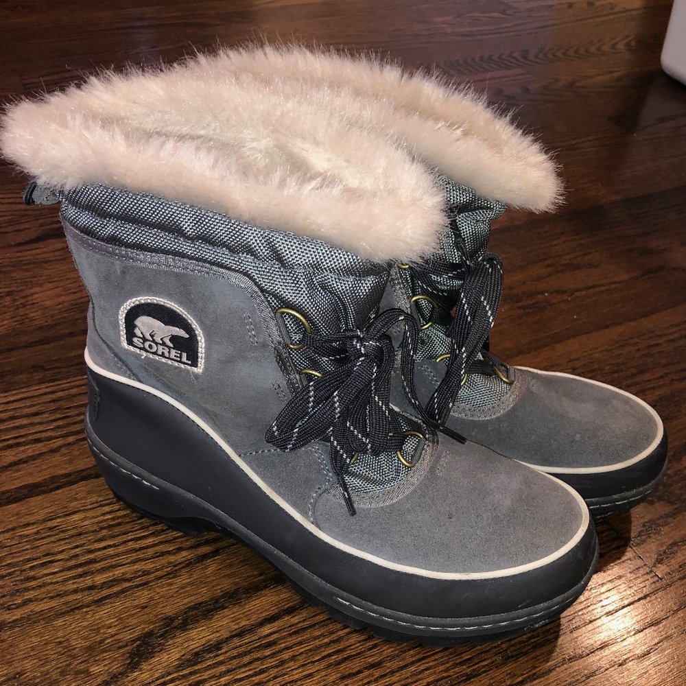 Sorel Waterproof Grey Women's Winter Boot